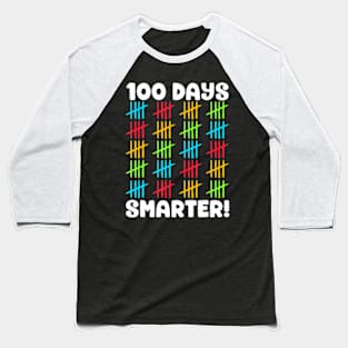 100 Days Smarter   Mark Back To School Baseball T-Shirt